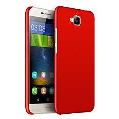 Custodia Plastica Rigida Opaca per Huawei Enjoy 5 Rosso