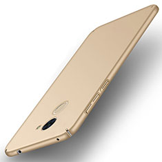 Custodia Plastica Rigida Opaca per Huawei Enjoy 7 Plus Oro
