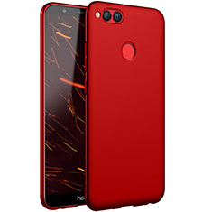 Custodia Plastica Rigida Opaca per Huawei Honor Play 7X Rosso