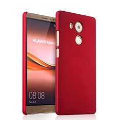 Custodia Plastica Rigida Opaca per Huawei Mate 8 Rosso