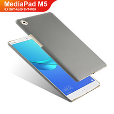 Custodia Plastica Rigida Opaca per Huawei MediaPad M5 8.4 SHT-AL09 SHT-W09 Grigio
