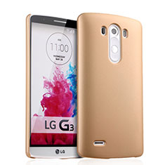Custodia Plastica Rigida Opaca per LG G3 Oro