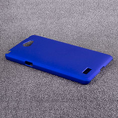 Custodia Plastica Rigida Opaca per LG L Bello 2 Blu