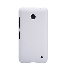 Custodia Plastica Rigida Opaca per Nokia Lumia 635 Bianco