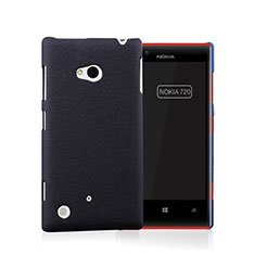 Custodia Plastica Rigida Opaca per Nokia Lumia 720 Nero