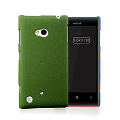 Custodia Plastica Rigida Opaca per Nokia Lumia 720 Verde