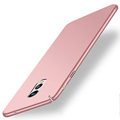 Custodia Plastica Rigida Opaca per Samsung Galaxy C7 (2017) Oro Rosa