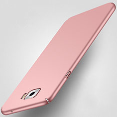 Custodia Plastica Rigida Opaca per Samsung Galaxy C7 Pro C7010 Oro Rosa
