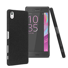 Custodia Plastica Rigida Opaca per Sony Xperia X Nero