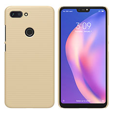 Custodia Plastica Rigida Opaca per Xiaomi Mi 8 Lite Oro