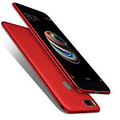 Custodia Plastica Rigida Opaca per Xiaomi Mi A1 Rosso