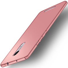 Custodia Plastica Rigida Opaca per Xiaomi Redmi Note 3 Oro Rosa