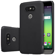 Custodia Plastica Rigida Opaca R01 per LG G5 Nero