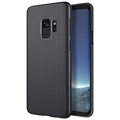 Custodia Plastica Rigida Perforato M01 per Samsung Galaxy S9 Nero