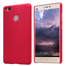 Custodia Plastica Rigida Perforato per Xiaomi Mi 4S Rosso