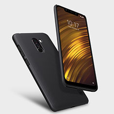 Custodia Plastica Rigida Perforato per Xiaomi Pocophone F1 Nero