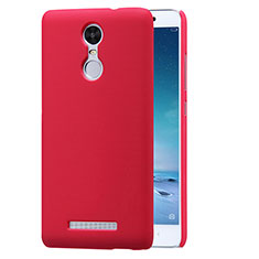 Custodia Plastica Rigida Perforato per Xiaomi Redmi Note 3 MediaTek Rosso