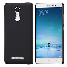 Custodia Plastica Rigida Perforato per Xiaomi Redmi Note 3 Pro Nero