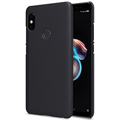 Custodia Plastica Rigida Perforato per Xiaomi Redmi Note 5 AI Dual Camera Nero