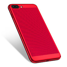 Custodia Plastica Rigida Perforato W01 per Apple iPhone 7 Plus Rosso