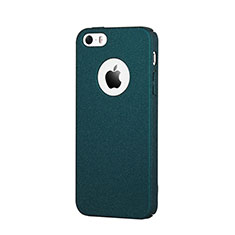 Custodia Plastica Rigida Sabbie Mobili per Apple iPhone 5S Blu
