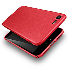 Custodia Plastica Rigida Sabbie Mobili per Apple iPhone SE (2020) Rosso