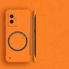 Custodia Plastica Rigida Senza Cornice Cover Opaca con Mag-Safe Magnetic per Huawei Honor 100 5G Arancione
