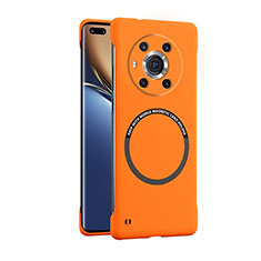 Custodia Plastica Rigida Senza Cornice Cover Opaca con Mag-Safe Magnetic per Huawei Honor Magic3 5G Arancione