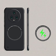 Custodia Plastica Rigida Senza Cornice Cover Opaca con Mag-Safe Magnetic per Huawei Honor Magic5 Pro 5G Nero