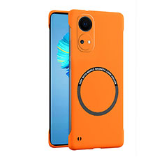 Custodia Plastica Rigida Senza Cornice Cover Opaca con Mag-Safe Magnetic per Huawei Honor X7 Arancione