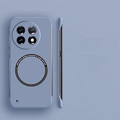Custodia Plastica Rigida Senza Cornice Cover Opaca con Mag-Safe Magnetic per OnePlus 11 5G Grigio Lavanda
