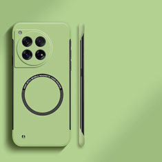 Custodia Plastica Rigida Senza Cornice Cover Opaca con Mag-Safe Magnetic per OnePlus 12 5G Verde Pastello