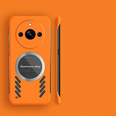 Custodia Plastica Rigida Senza Cornice Cover Opaca con Mag-Safe Magnetic per Realme 11 Pro 5G Arancione
