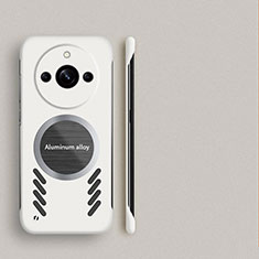 Custodia Plastica Rigida Senza Cornice Cover Opaca con Mag-Safe Magnetic per Realme 11 Pro 5G Bianco