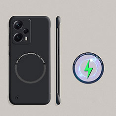 Custodia Plastica Rigida Senza Cornice Cover Opaca con Mag-Safe Magnetic per Xiaomi Poco F5 5G Nero