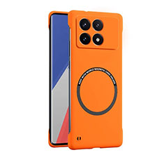 Custodia Plastica Rigida Senza Cornice Cover Opaca con Mag-Safe Magnetic per Xiaomi Redmi K70 5G Arancione