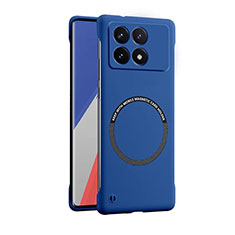Custodia Plastica Rigida Senza Cornice Cover Opaca con Mag-Safe Magnetic per Xiaomi Redmi K70 5G Blu