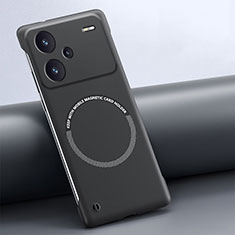 Custodia Plastica Rigida Senza Cornice Cover Opaca con Mag-Safe Magnetic per Xiaomi Redmi Note 13 Pro+ Plus 5G Nero