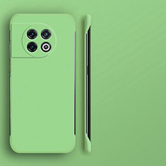 Custodia Plastica Rigida Senza Cornice Cover Opaca P01 per OnePlus 11R 5G Verde Pastello