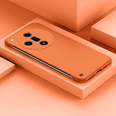 Custodia Plastica Rigida Senza Cornice Cover Opaca P01 per Oppo Find X7 Ultra 5G Arancione
