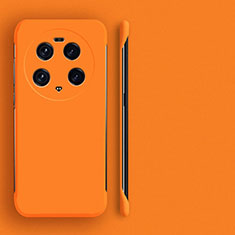 Custodia Plastica Rigida Senza Cornice Cover Opaca P01 per Xiaomi Mi 13 Ultra 5G Arancione