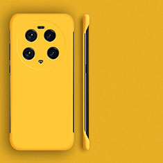 Custodia Plastica Rigida Senza Cornice Cover Opaca P01 per Xiaomi Mi 13 Ultra 5G Giallo