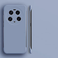 Custodia Plastica Rigida Senza Cornice Cover Opaca P01 per Xiaomi Mi 13 Ultra 5G Grigio Lavanda