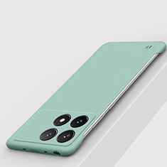 Custodia Plastica Rigida Senza Cornice Cover Opaca P01 per Xiaomi Redmi K70 Pro 5G Verde Pastello