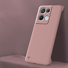 Custodia Plastica Rigida Senza Cornice Cover Opaca P01 per Xiaomi Redmi Note 13 Pro 5G Rosa
