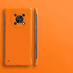 Custodia Plastica Rigida Senza Cornice Cover Opaca per Huawei Enjoy 50 Pro Arancione
