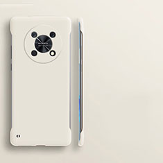 Custodia Plastica Rigida Senza Cornice Cover Opaca per Huawei Enjoy 50 Pro Bianco