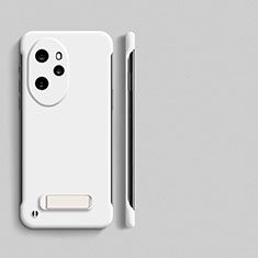 Custodia Plastica Rigida Senza Cornice Cover Opaca per Huawei Honor 100 Pro 5G Bianco