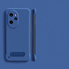 Custodia Plastica Rigida Senza Cornice Cover Opaca per Huawei Honor 100 Pro 5G Blu