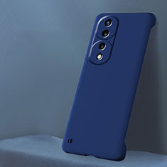 Custodia Plastica Rigida Senza Cornice Cover Opaca per Huawei Honor 70 Pro 5G Blu